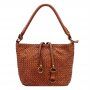Kožená kabelka VS 008 - zelená