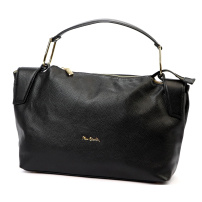 Kožená kabelka Pierre Cardin 55091 FRZ DOLLARO - čierna