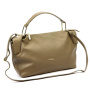 Kožená kabelka Pierre Cardin 55091 FRZ DOLLARO - taupe