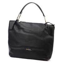 Kožená kabelka Pierre Cardin 55092 FRZ DOLLARO - čierna