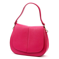 Kožená kabelka Luka 24-033 DOLLARO - magenta