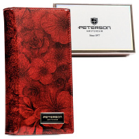 Peňaženka Peterson PTN PS1431-FDS - červená