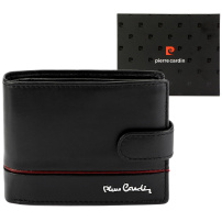 Peňaženka Pierre Cardin YS605 324A - čierna + červená