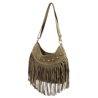 Kožená kabelka Camilla PREMIUM 10.002 - taupe
