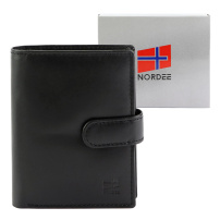 Peňaženka Nordee SLANGE N4L - čierna