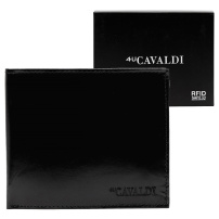 Peňaženka Cavaldi 0002-P-BS RFID - čierna