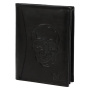 Peňaženka Money Kepper CDD 5601 SKULL - čierna + červená