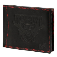 Peňaženka Money Kepper CDD 5600 WILD WEST - čierna + červená