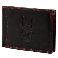 Peňaženka Money Kepper CDD 5600 REBEL VINTAGE - čierna + červená