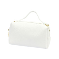 Kožená kabelka Luka 26-085 DOLLARO - biela