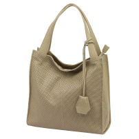 Kožená kabelka Luka 26-099 DOLLARO - taupe