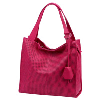 Kožená kabelka Luka 26-099 DOLLARO - magenta