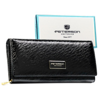 Peňaženka Peterson PTN PX20-CNF - čierna