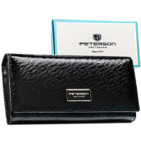 Peňaženka Peterson PTN PX24-CNF - čierna
