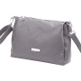 Kožená kabelka MiaMore 01-002 DOLLARO - tmavočervená