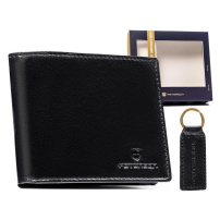 Peňaženka Peterson PTN SET-M-N994-GVT - čierna